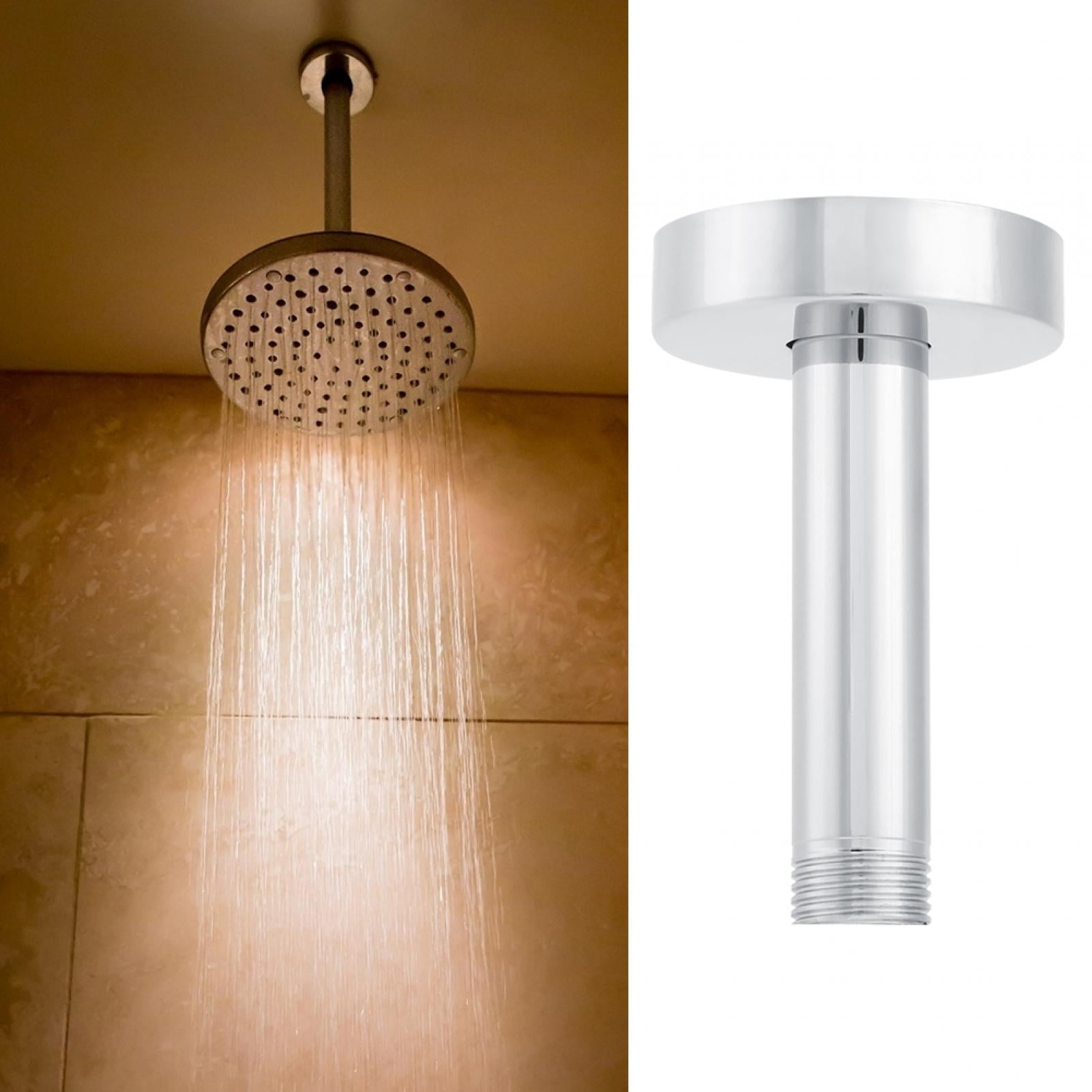 /2in Ceiling Mounted Stainless Steel Shower Arm Bathroom Shower Acces Home