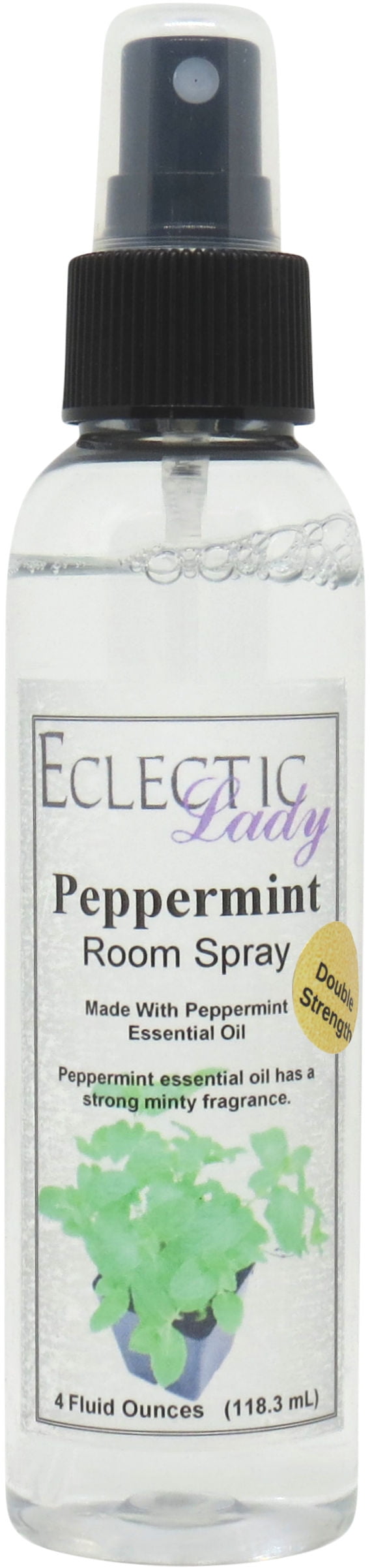 Peppermint Room Spray by Eclectic Lady (Double Strength), 4 Ounces