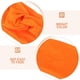 thumbnail image 4 of Diadema elástica con turbante para mujer, diadema con nudo trenzado, diadema para peinar el cabello (naranja), 4 of 4