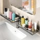 thumbnail image 1 of Repisas para Baño Ventosa, Estante Organizador de Pared de Acero Inoxidable, Sin Taladro, para Baño, Cocina, Hotel, Material Aluminio, 1 of 4