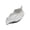 🍛 White, variant on Soap Dish with Leaf Shape Design for Bathroom Countertop and Jewelry Storage