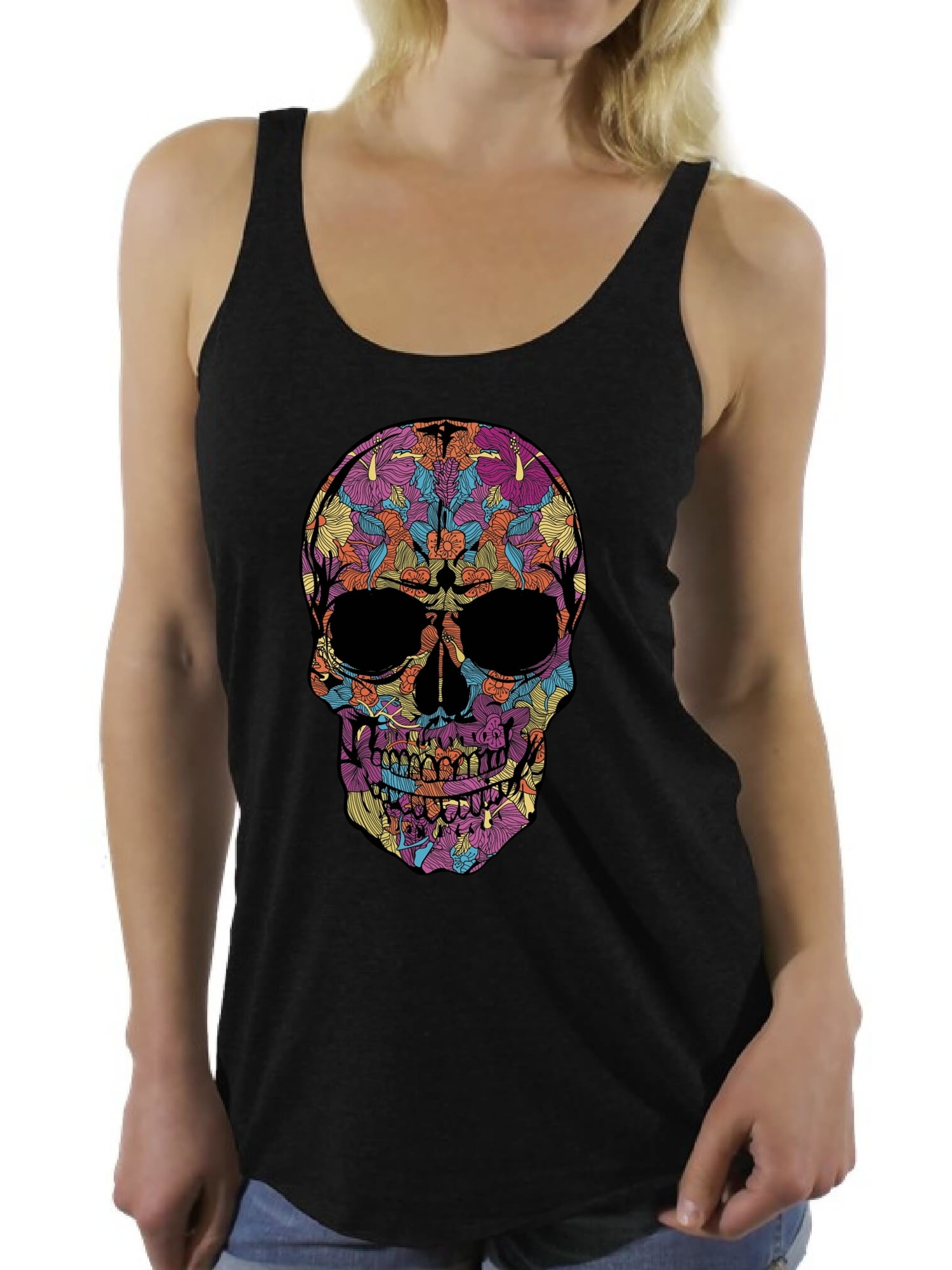 Sugar skull hotsell tank top
