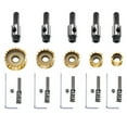 thumbnail image 4 of 5 Cobalt High-Speed Steel Drill Bit Set - 135° Split Tip, 5 Sizes For Stainless Steel, Aluminum, Wood, Iron - Handheld/Fixed Drilling With Metal Reamers, 4 of 7
