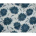 thumbnail image 4 of oneOone Polyester Spandex Teal Blue Fabric Florals Quilting Supplies Print Sewing Fabric By The Yard 56 Inch Wide-WUS, 4 of 4
