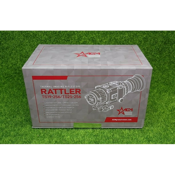 AGM Rattler TS19256 Thermal Imaging Rifle Scope 256x192 (50 Hz), 19 mm