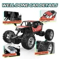 thumbnail image 5 of JoyStone Remote Control Truck W/Metal Shell, 60+ Mins, 2.4G, RC Cars Crawler for Boys, Monster Trucks, Toy Vehicle Car Gift for Kids Adults Girls,Red, 5 of 8