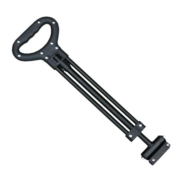 koolsoo Poignée de Traction Extensible Pièces de Rechange Réglables pour Panier d'Épicerie Pliant Noir A