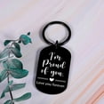 thumbnail image 5 of Back to School Supplies for Son from Mom Dad, Roud of You Keychain Gift for Him Dorm Room Essentials for Guys 8th 16th 21st Birthday Keychain Gift for Son Christmas Stocking Stuffers Grauduation, 5 of 6