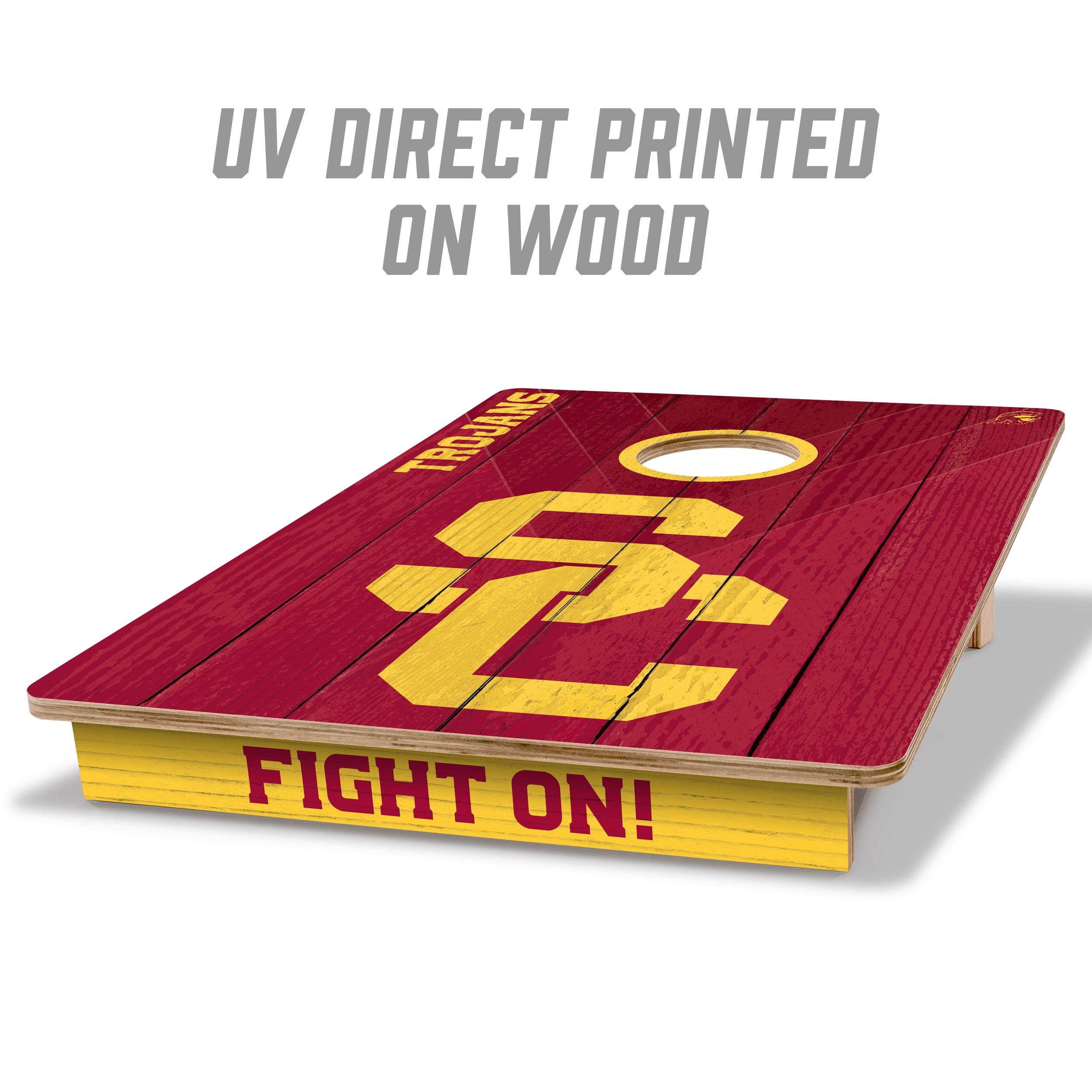 YouTheFan NCAA USC Trojans 2' x 3' Cornhole Game No Bags