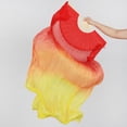 thumbnail image 3 of Silk Belly Dance Fan Long Women Folding Fan Carnival Japanese Props BLESIY Velo de abanico para danza del vientre, 3 of 8