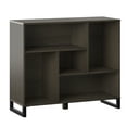thumbnail image 2 of Twin Star Home Coastal 2-Door Accent Cabinet with Linen-Style Accents in Crete Oak, 2 of 11