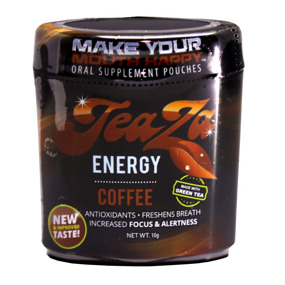 Teaza Herbal Energy Pouch Coffee 4 Pack