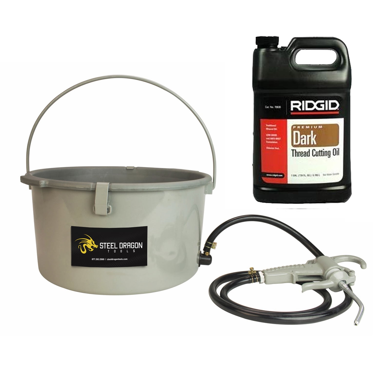 Steel Dragon Tools® 418 Oiler Oil Bucket for RIDGID® 10883 300 535 700 12R 