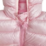 ATAIKU 6M-5T Toddler Baby Boy Girl Cute Hooded Puffer Jacket with Pants Kids Winter Snowsuit Lightweight Down Outwear