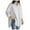 White, variant on Blouses Button-Down Shirts for Women Long Sleeve Plus Size Solid Pocket Loose Blouse Casual Button Shirt Top