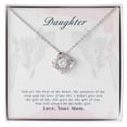 thumbnail image 2 of Daughter Gift from Mom, Love Knot Necklace ,Perfect for Birthday &  Christmas, 2 of 12