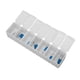 thumbnail image 5 of Organizador Semanal De Medicamentos, Pastillero Portátil De 7 Días, Plástico De Viaje, , Para Aceite De Pescado, Tabletas De Calcio, 5 of 7