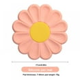 thumbnail image 2 of 2pcs Silicone Tablemat Heat Resistant Pot Holder Non-Slip Dishes Placemat Heat Insulation Pad Daisy Shaped Cookware Mat, 2 of 5