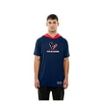 thumbnail image 4 of Men's New Era  Navy Houston Texans Combine Authentic Hooded Raglan Short-Sleeve T-Shirt, 4 of 5