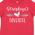 thumbnail image 4 of Inktastic Grandmas Favorite- Heart Grandchild Boys or Girls Toddler T-Shirt, 4 of 5