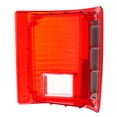 thumbnail image 2 of For GMC R3500/V3500 1990 1991 Tail Light Lens Driver Side | Clear and Red Lens | Fleetside | Replacement For GM2800121 | 4144-845-731L, 5965775, 2 of 6