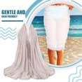 thumbnail image 4 of Sonducket Bufanda de empalme de bolas de lana, pañuelo para el cuello, no se ensucia fácilmente, diseño aerodinámico, no daña la piel, silenciador Accesorios de disfraces 5Beige Sonducket AP009495-05, 4 of 6