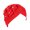 Red, variant on Hats for Women Five Floral Printed Solid Muslim Turban Slouchy Headwear Cap