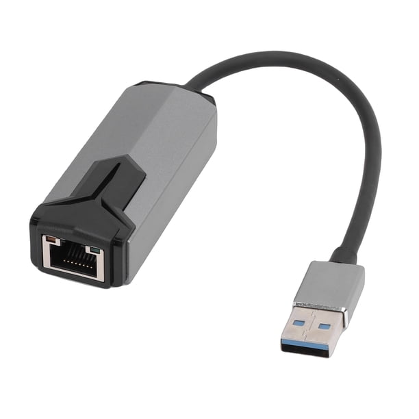 Adaptador De Red Con Cable De Red 2,5G, Convertidor Ethernet USB A 3,0 A RJ45 De 2500Mbps Para Ordenador Portátil Y De Escritorio