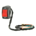 thumbnail image 4 of Interruptor de faro de bicicleta eléctrica, interruptor de luz antiniebla de motocicleta ABS de Metal para conversión de manillar de 2,2 a 2,5 CM, 4 of 12