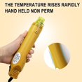 thumbnail image 4 of 300w Power Mini Pistola de calor Pistola de aire caliente de cerámica suave eléctrica Ligthweight Handhold Air Shrink Diy Embossing Drying Paint Heat Gun, / EU 220V / kaili Sencillez, 4 of 5