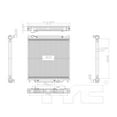 thumbnail image 3 of TYC 2887 Radiator for Ford F-250 F-350 F-450 F-550 SUPER DUTY Fits select: 2005-2007 FORD F250, 2005-2007 FORD F350, 3 of 4