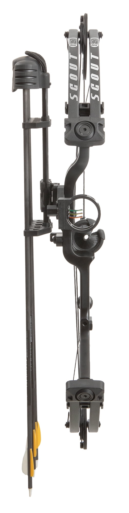 Bear Scout 50 Right Hand RTH Compound Bow, Black