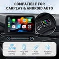 thumbnail image 3 of Wireless CarPlay Adapter for iPhone Android, Upgraded Mini USB 2 in 1 Bluetooth Plug and Play, 3 of 7