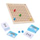 thumbnail image 3 of Juego de mesa de multiplicación de madera Yuxing para aprendizaje temprano, 3 of 5