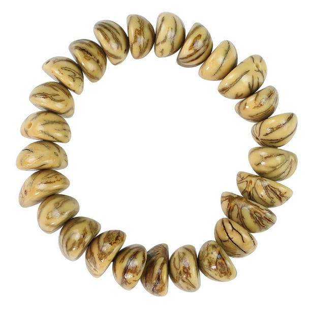 Pulsera Bodhizi semicircular con forma de vena dorada y plateada