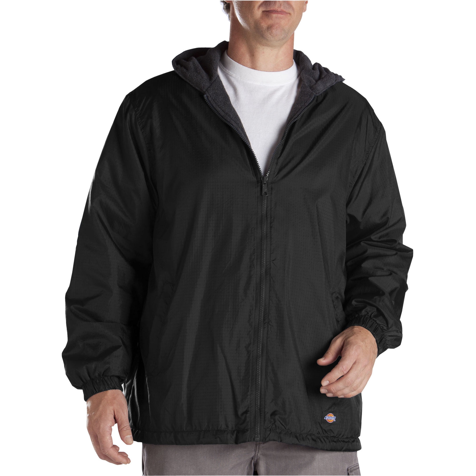 Mens nylon jacket with fleece lining new arrivals