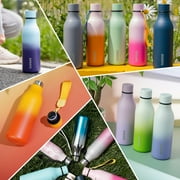 BJPKPK Insulated Water Bottles with Strap,25oz Stainless Steel Metal Flask,Cyclone