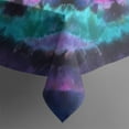 thumbnail image 5 of Colorful Tie Dye Mandala Pattern Square Tablecloth,Waterproof Square Table Cover,Wipeable Spillproof Washable Table Cover for Home Kitchen Party Decor 60"x60"(152x152cm), 5 of 6