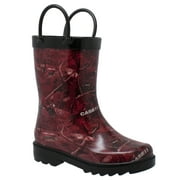 Toddler's Camo Rubber Boot Red, Size - 7