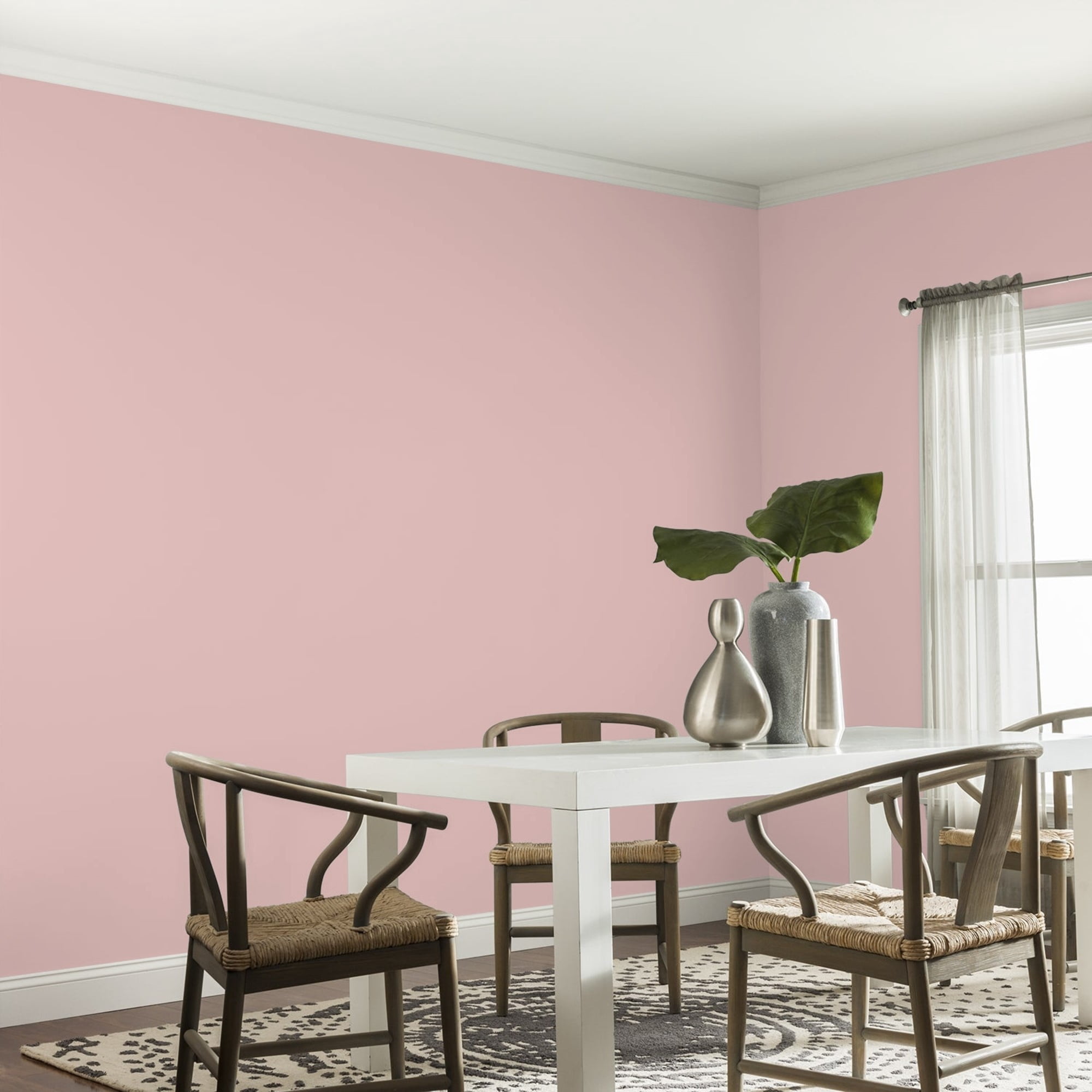 Glidden Fundamentals Rose Hip / Pink, Eggshell Interior Paint, 1 Gallon
