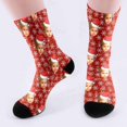 thumbnail image 2 of oqasdz DIY Custom Socks with Picture Funny Print Photo Socks Customized Novelty Sock for, 2 of 4
