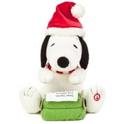 Hallmark Peanuts Snoopy's Letter to Santa Stuffed Animal With Sound and Motion Interactive