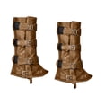 thumbnail image 4 of Fundas para botas de disfraz de pirata, fundas para zapatos medievales, fundas para botas de caballero Steampunk novedosas de moda para festivales de Marrón, 4 of 9