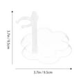 thumbnail image 2 of SHOWERORO 10Set Action Figure Display Stand Holder Transparent Plastic For Home Display Parents, 2 of 7