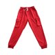 thumbnail image 4 of Pantalones largos para hombre, informales, a la moda, transpirables, con cintura elástica y múltiples bolsillos, pantalones cargo con cierre de velcro, pantalones de rayón para hombre., 4 of 9