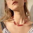 thumbnail image 3 of Collier Épais pour Femmes Collier Créatif Décoratif Collier Statement Collier de Chandail, 3 of 7
