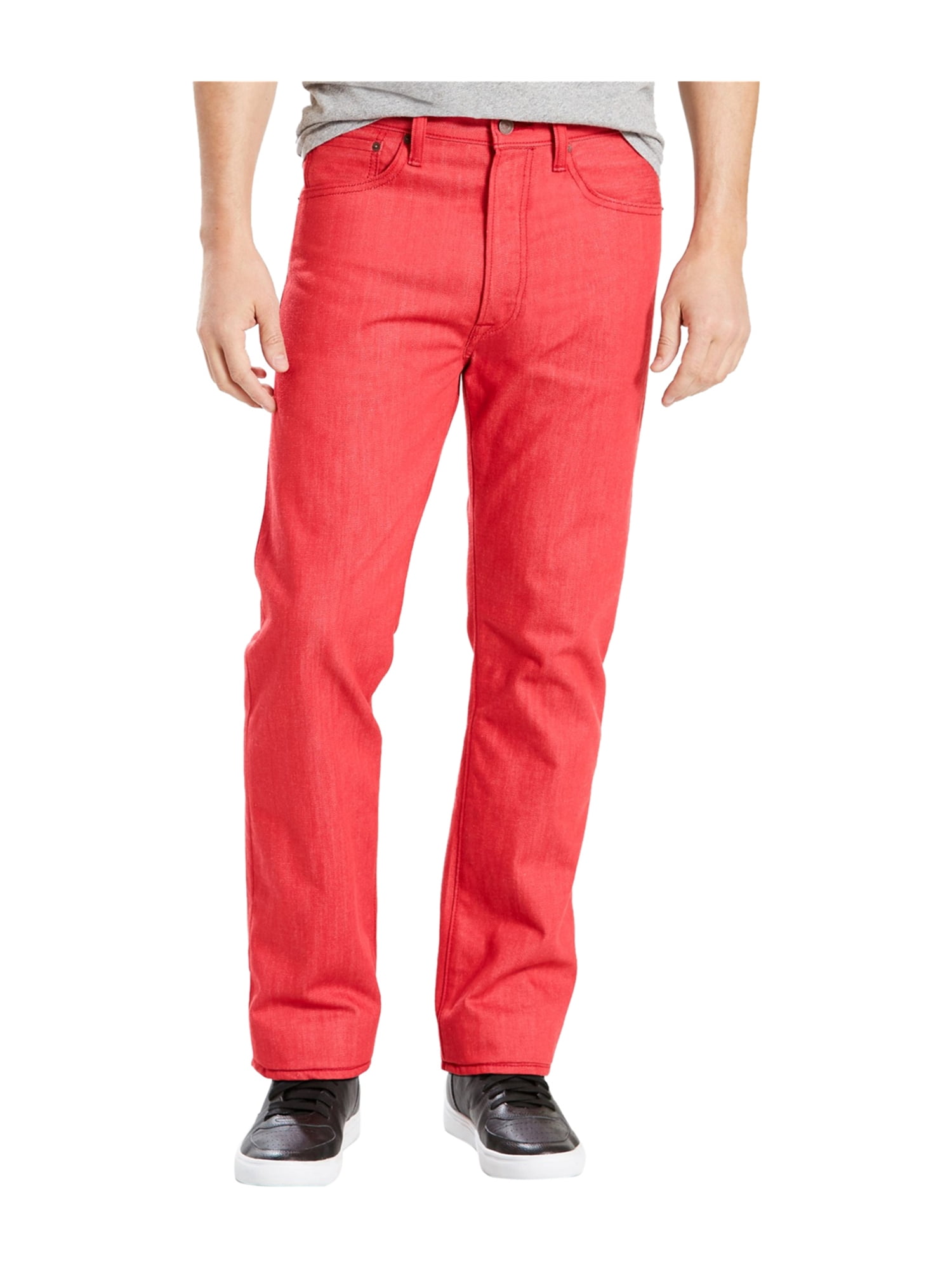 Levi's Mens 501 Straight Leg Jeans red 30x32 | Walmart Canada