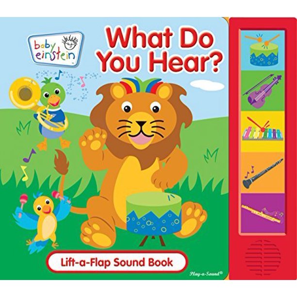 What Do Yu Hear Baby Einstein Lift A Flap Sound Book Walmart Com What Do Yu Hear Baby Einstein Lift A Flap Sound Book Walmart Com