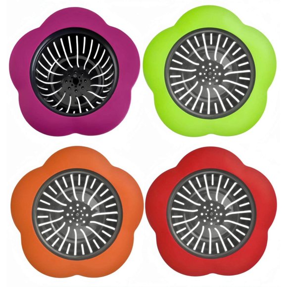 Colador de Fregadero de Cocina JIANYI Multicolor Borde Ancho de 4.5 Pulgadas