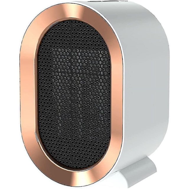 1200w Ceramic Fan Heater, Portable Fan Heater With 2 Heat Settings Overheat Protection Low Energy Silent